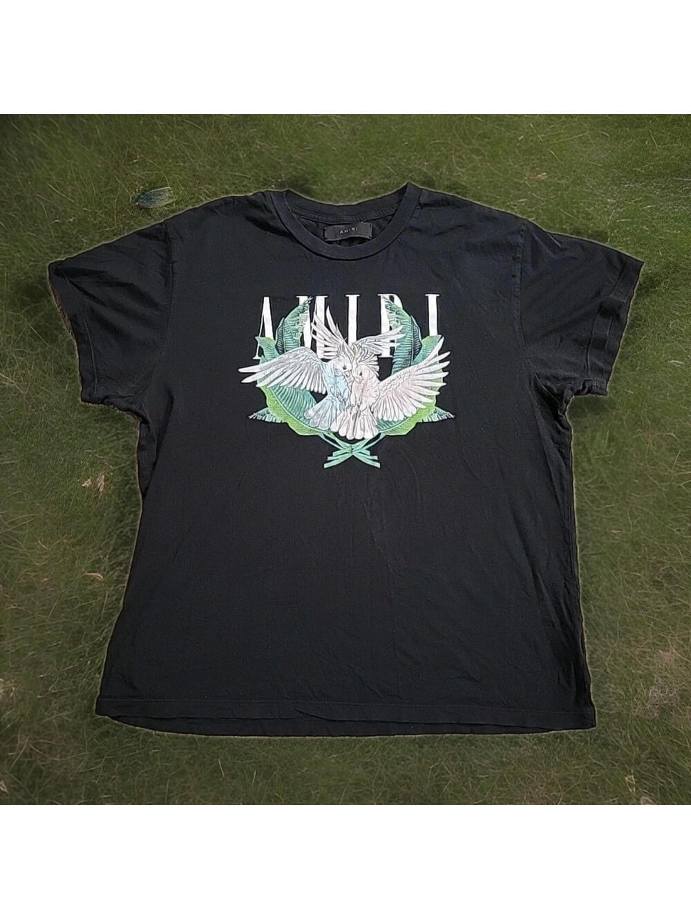 Amiri Lovebirds Logo Tee Size Large (055)
